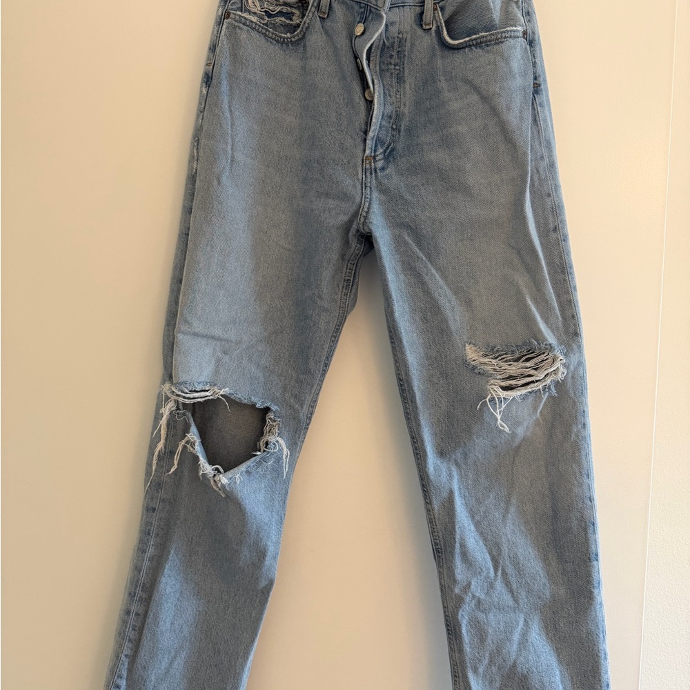 Agolde Light Blue Denim Jeans